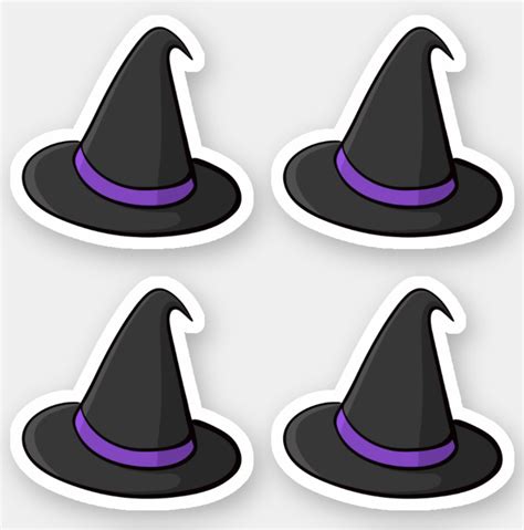 Witch hat decal